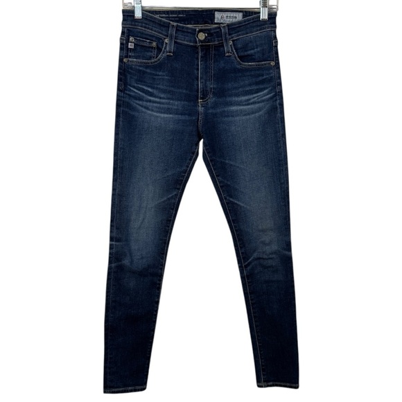 AG Adriano GoldSchmied The Farrah Skinny Ankle High Rise jeans 26 Reg - Picture 1 of 12